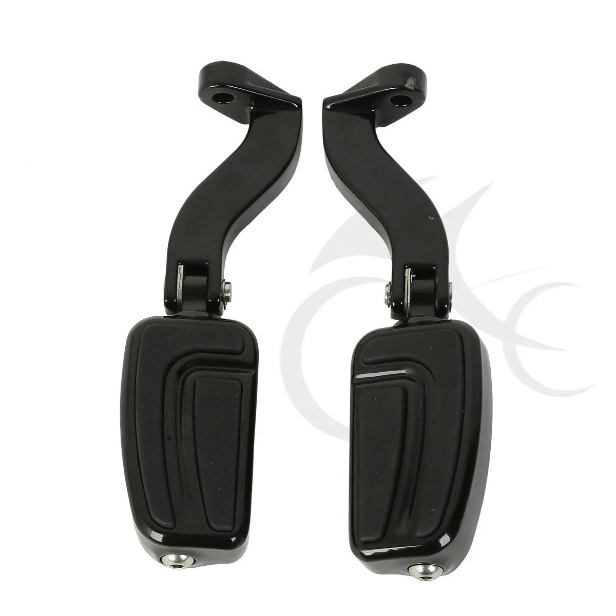 Rear Passenger Mount Foot Pegs for Harley Touring Road Electra Glide (93-2022)