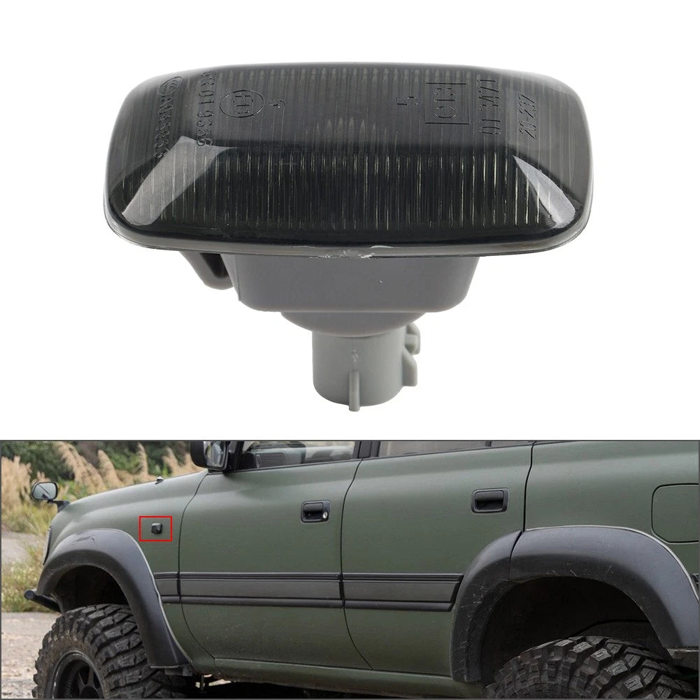 Side Fender Marker Light for Toyota Land Cruiser 80-100 Series