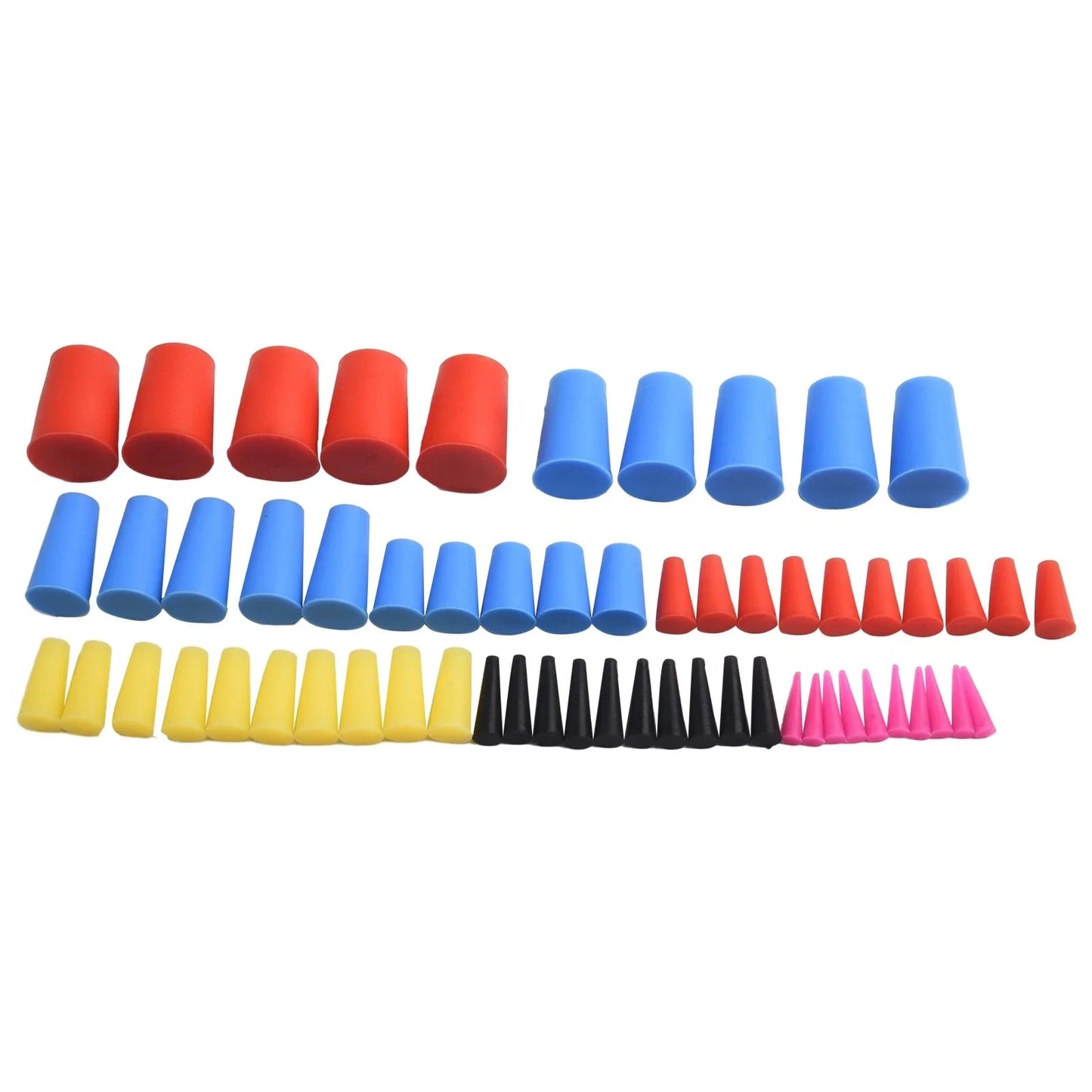 60 Pcs High Temp Silicone Cone