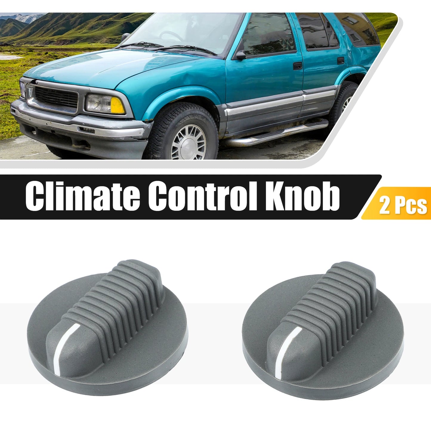 Climate Control Knob F87Z18549AB for GMC Sonoma, Chevrolet (1995–1997)