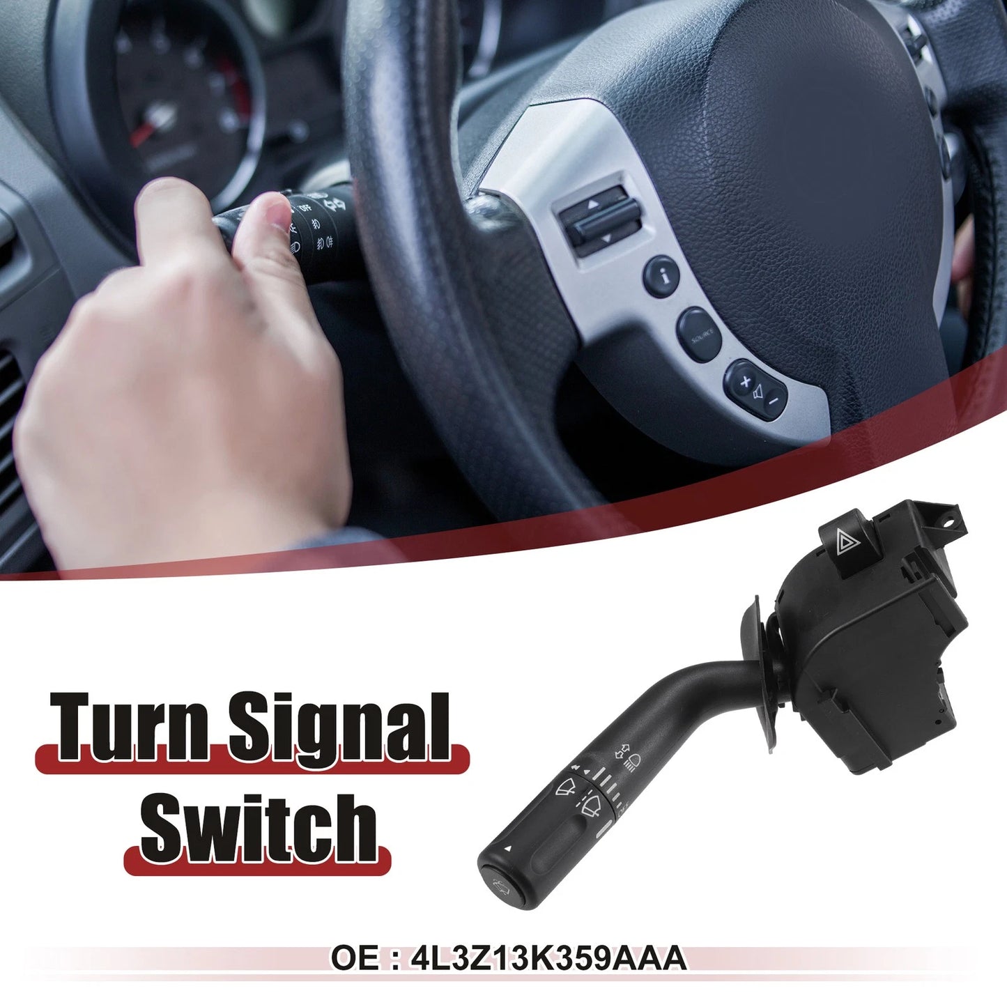 Turn Signal Switch for Ford F150 (No. 4L3Z13K359AAA)