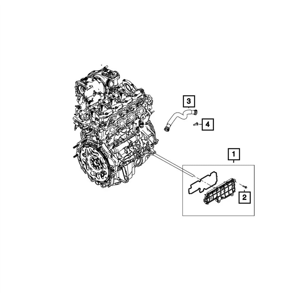 Engine Oil Separator for Dodge Ram (2002-2008)