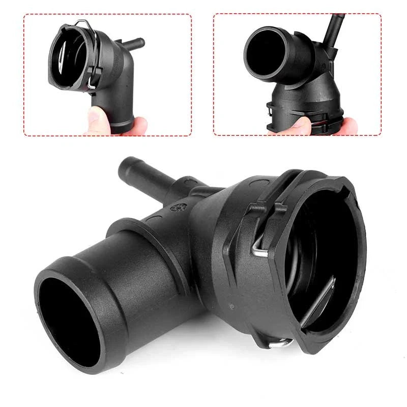 Engine Coolant Pipe Hose Connector for VW CC/Jetta/Passat/Tiguan (2004–2017)