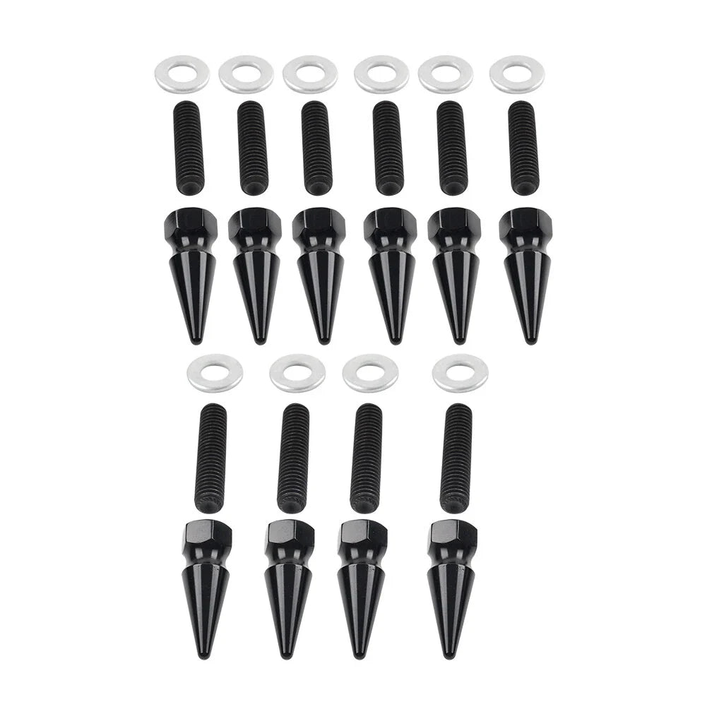 10pc Rear Mudguard Strut Bolts for Harley Softail FXST, FLSTN, Fat Boy