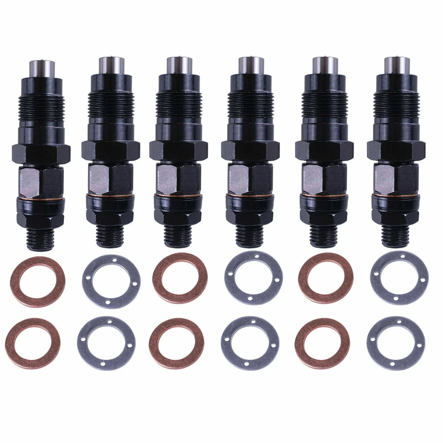 6 x New Diesel Fuel Injectors for Nissan Patrol GU Y61 TD42 TD42T