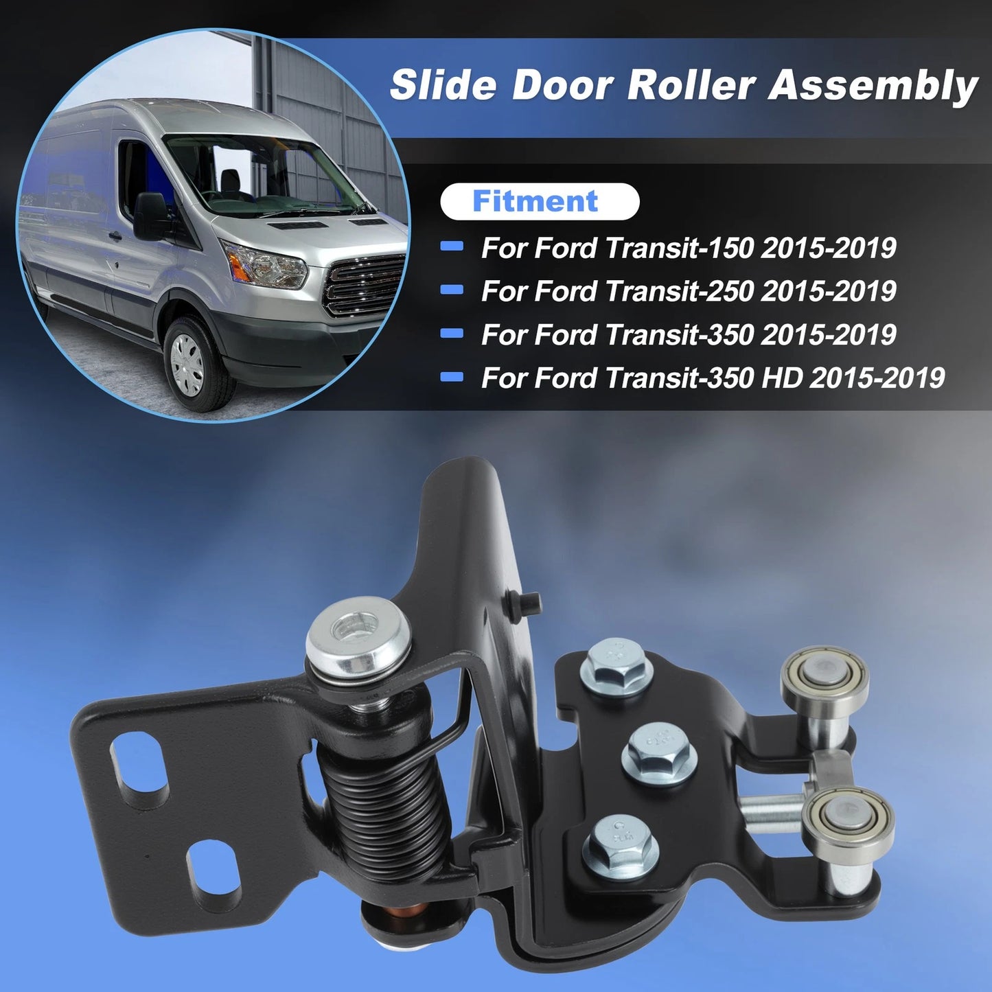 Sliding Door Roller Guide Middle Right for Ford Transit-150 (2015–2023) BK3Z-1525028-G