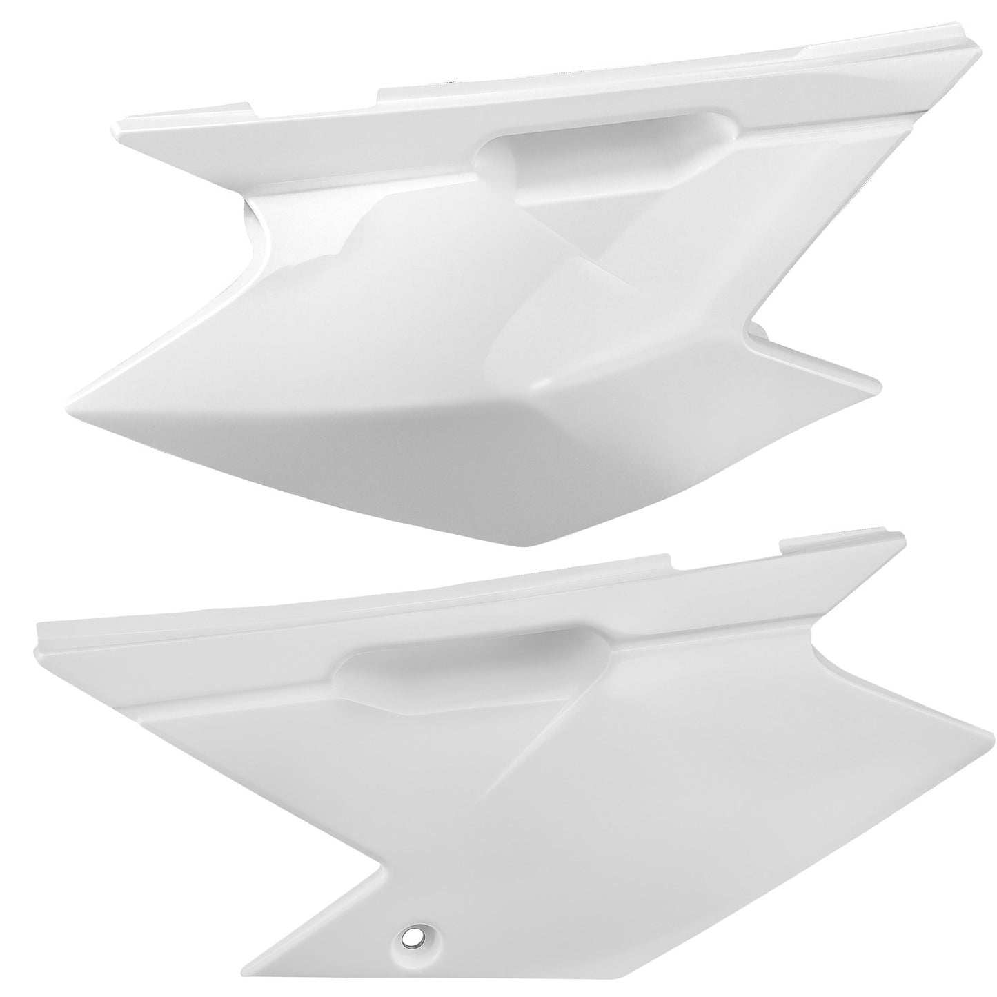 Set of 2 Rear Side Covers for Kawasaki KLX140L KLX140G KLX140 (2008–2024) White