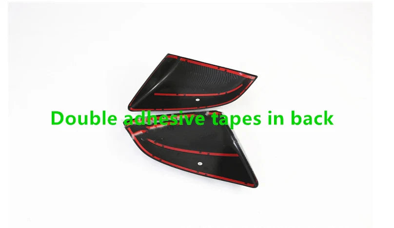 Carbon Fiber Style Rear View Mirror Cover Trim for Tesla Model S (2014–2018)