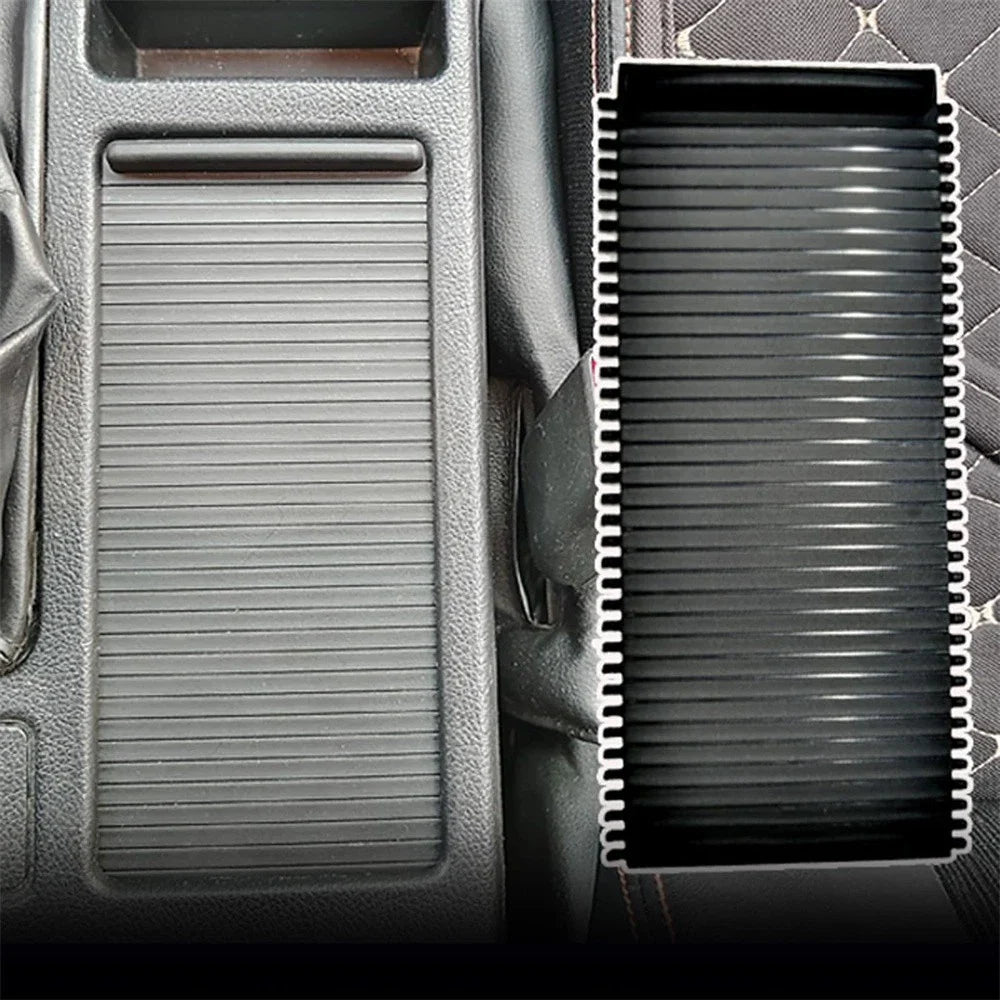 Black Cup Holder Tray Roller Cover for Subaru Impreza WRX STI (2008-2021)