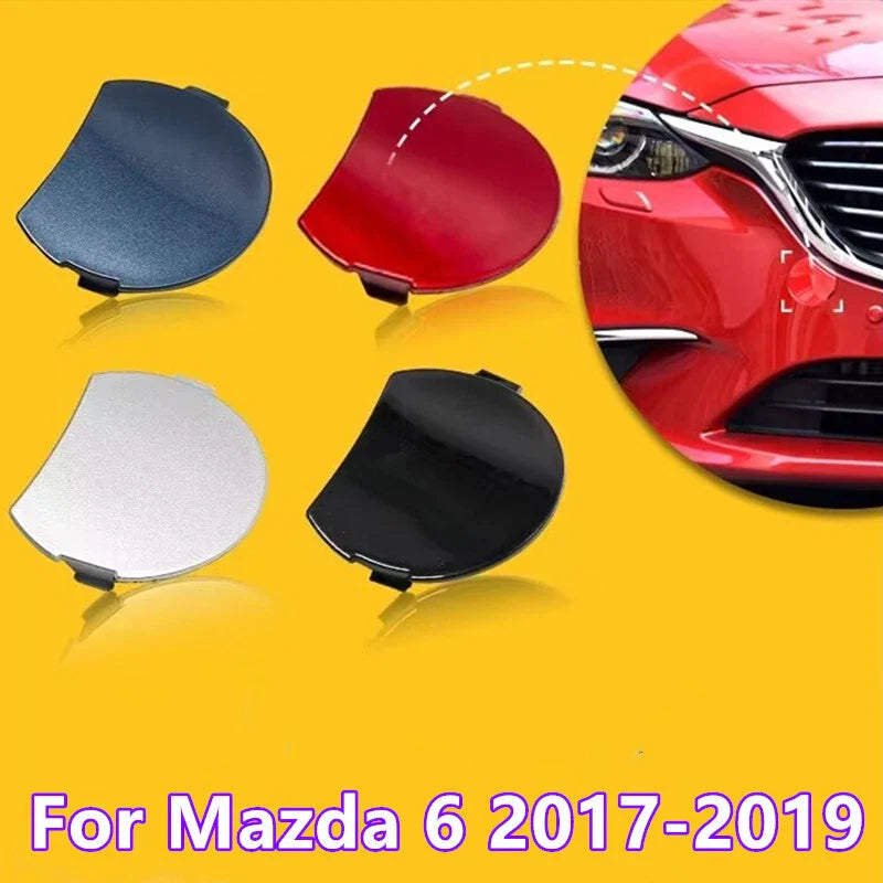 Front Bumper Tow Hook Eye Cover Cap Trim for Mazda 6 (2017–2019)