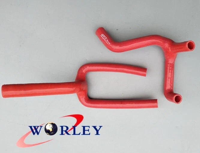 Silicone Radiator Hose Kit for Husqvarna CR125 WR125 (2006-2013) WHITE