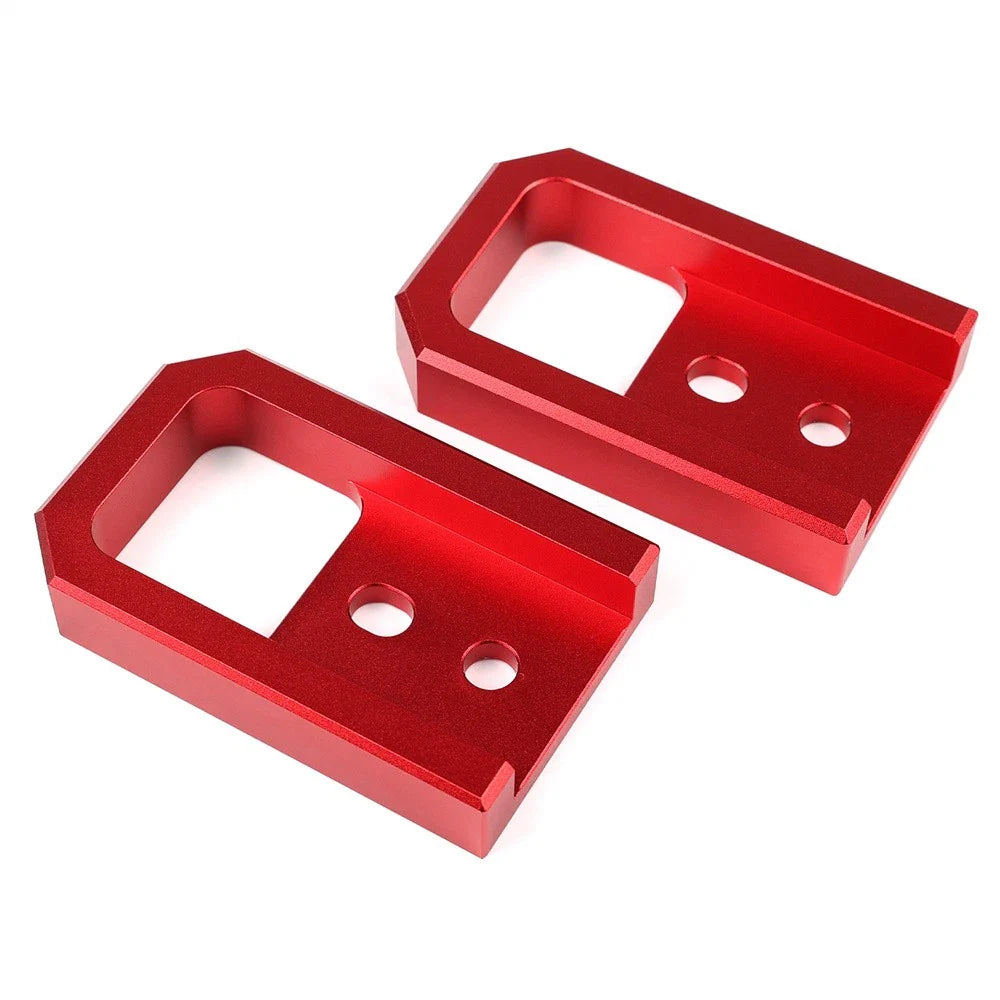 Red Front Tow Trailer Hitch Hooks for Toyota Tacoma (2024-2025)