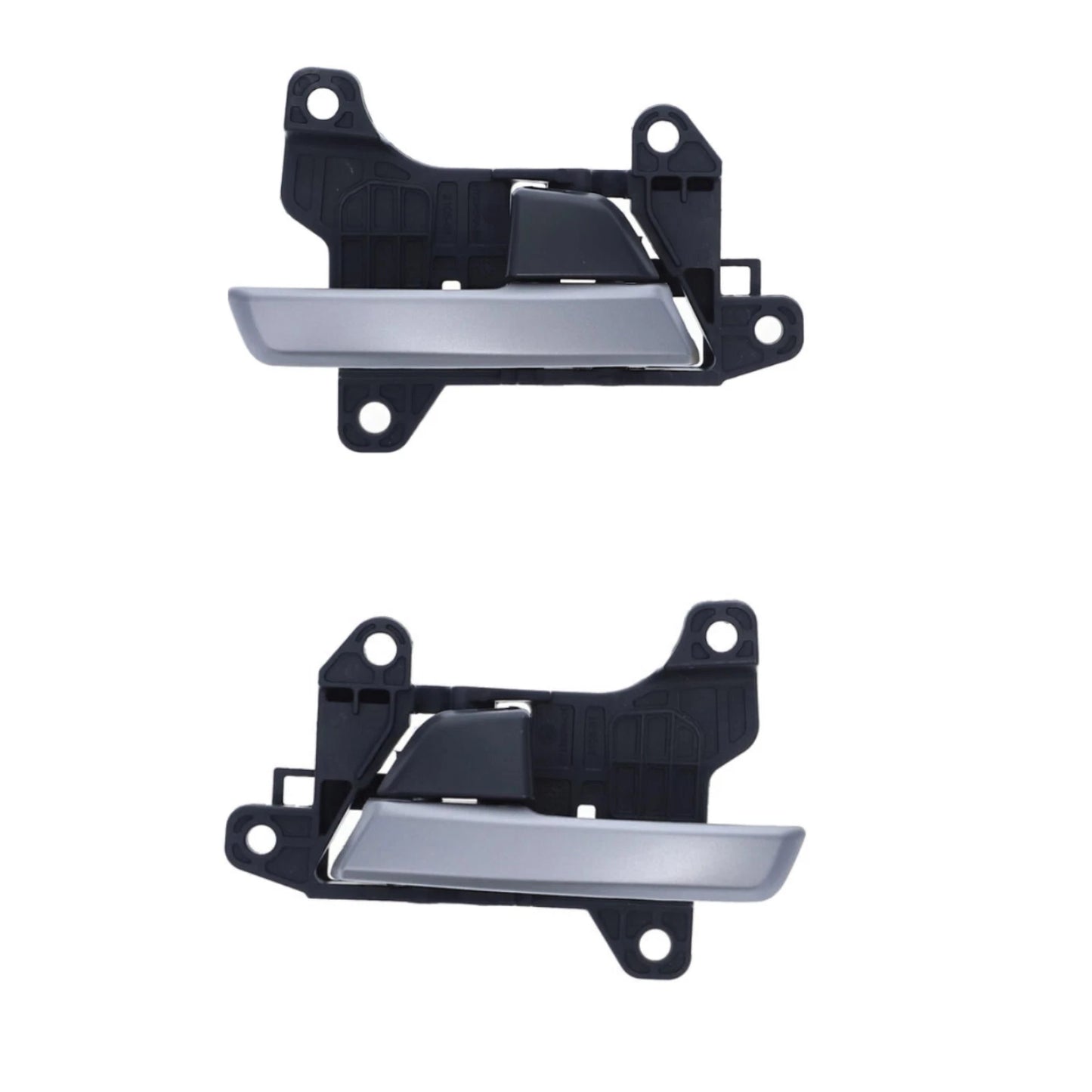 2X Silver Inner Door Handle for Hyundai Elantra (2016–2020)
