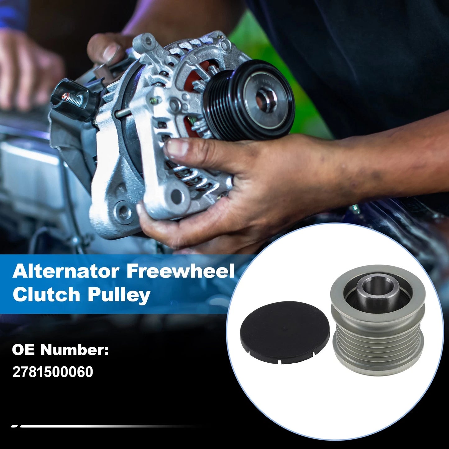 Alternator Freewheel Clutch Pulley for Mercedes-Benz C300 (2008–2015)