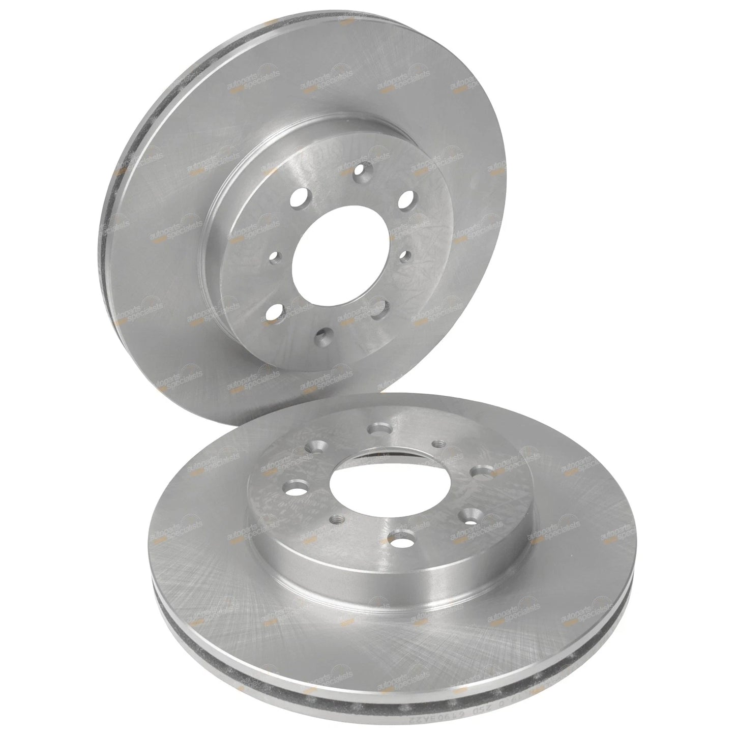 2X Front Brake Disc Rotors for Honda CRX (1992–1998)