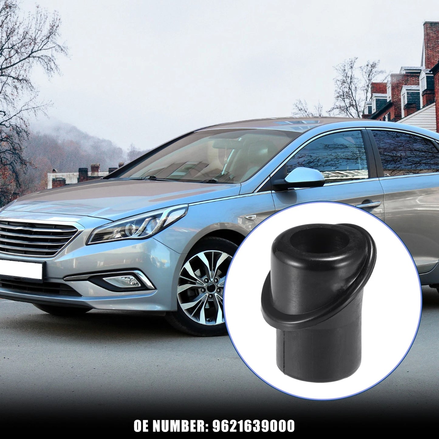 Car Radio Antenna Base for Hyundai Sonata (2006–2010) No.9621639000 Rubber Black