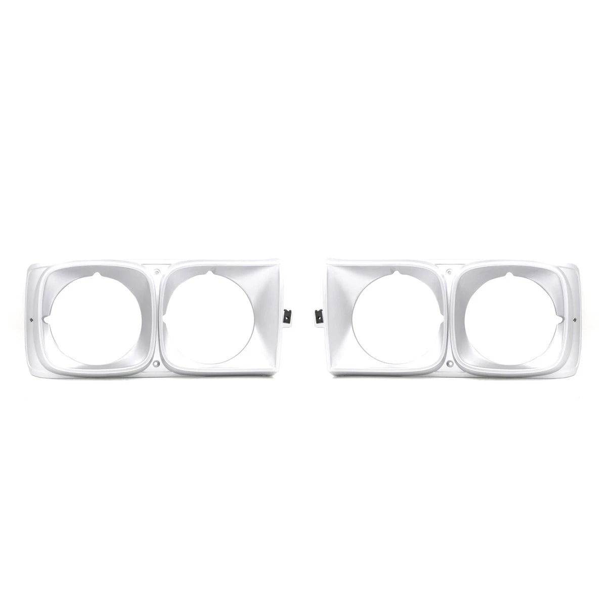 Chrome Headlight Lamp Door Pair for Isuzu Faster KB (1980–1990)