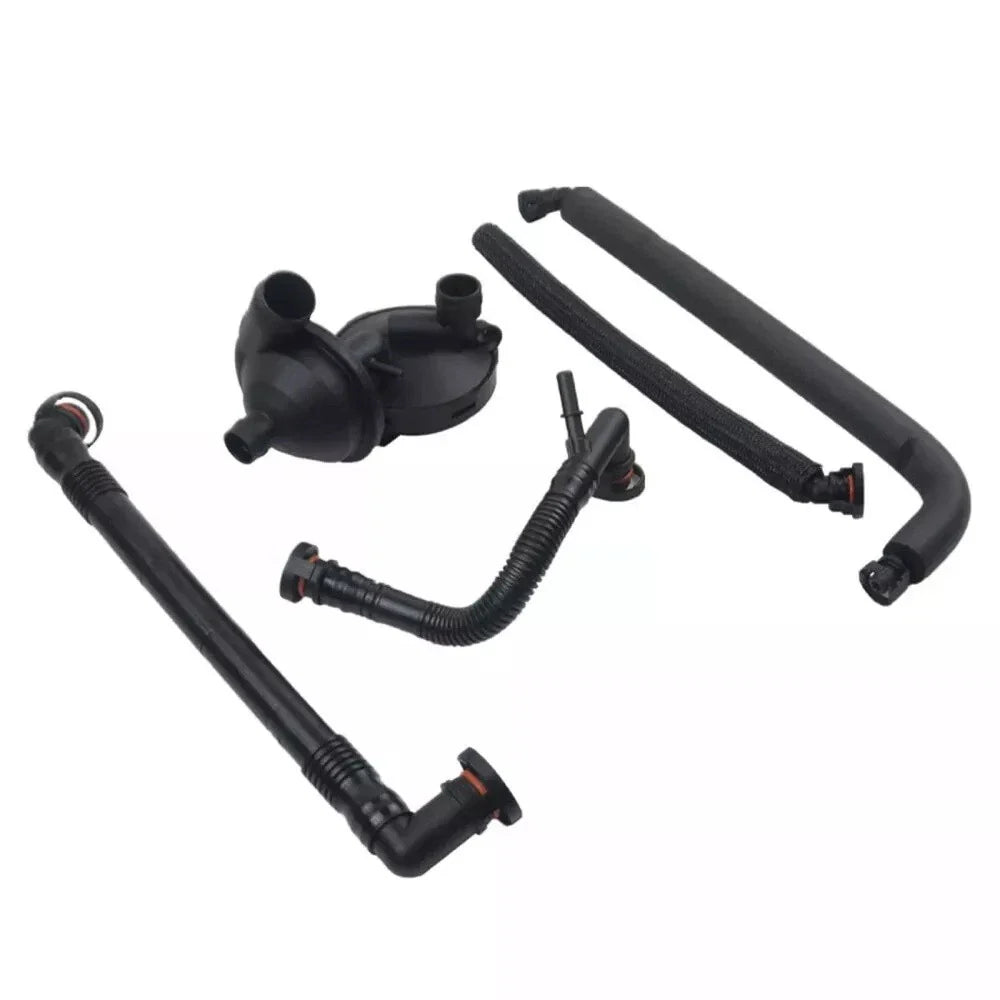 5 x PCV Crankcase Vent Valve & Breather Hose for BMW E46 325i 330i (2000-2006)