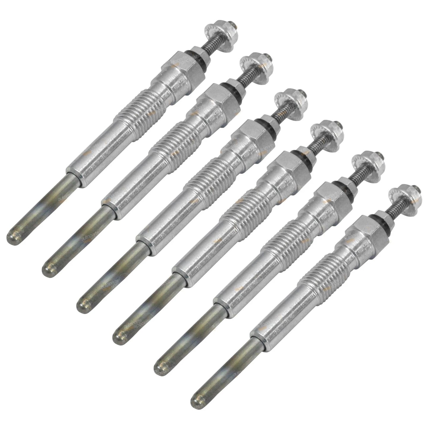 Set of 6 Glow Plugs for Landcruiser HJ60 (1982–1988)
