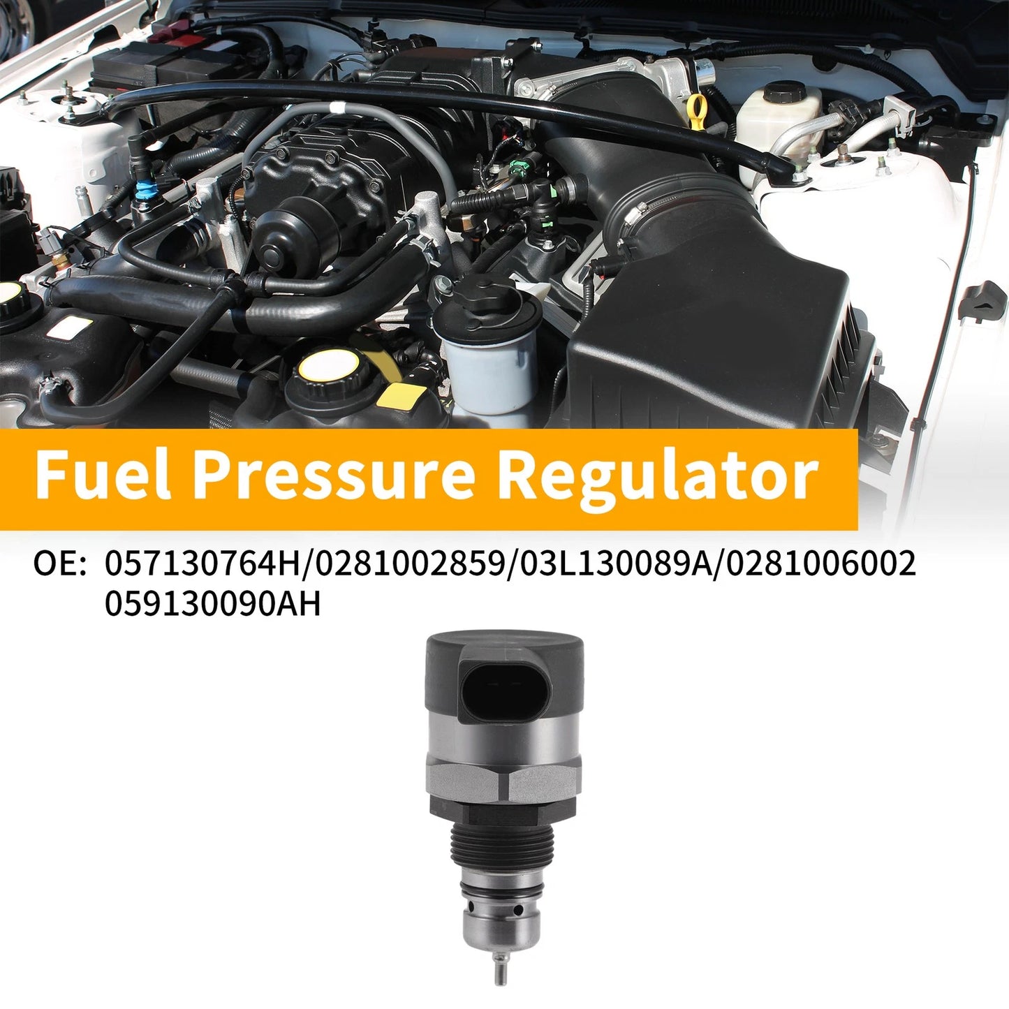 Fuel Pressure Regulator No. 057130764H for Audi A3 (20XX–20XX)