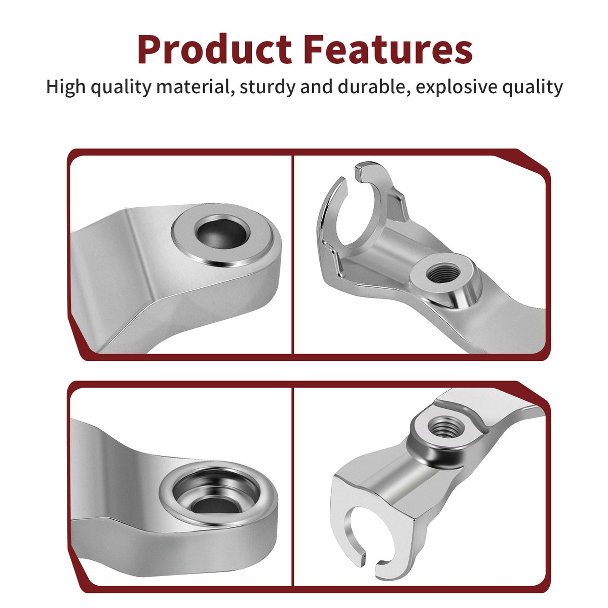 Front Right Foot Peg Mount for Kawasaki ZX-6R, ZX-9R, ZZR600 (1998–2008)