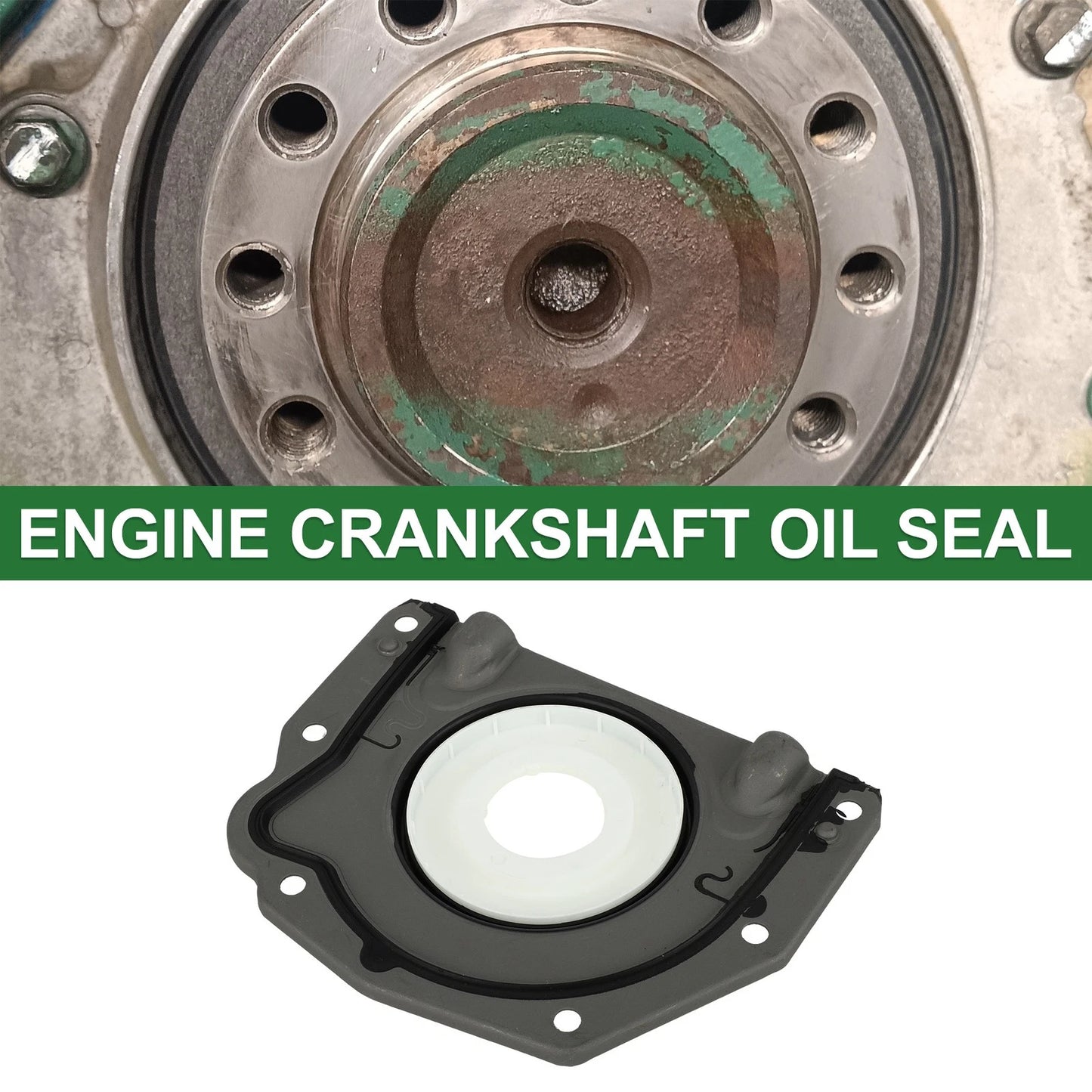 1 Pc Rear Crankshaft Oil Seal with Flange for Ford Fiesta (2014–2019) No.CM5Z6335A