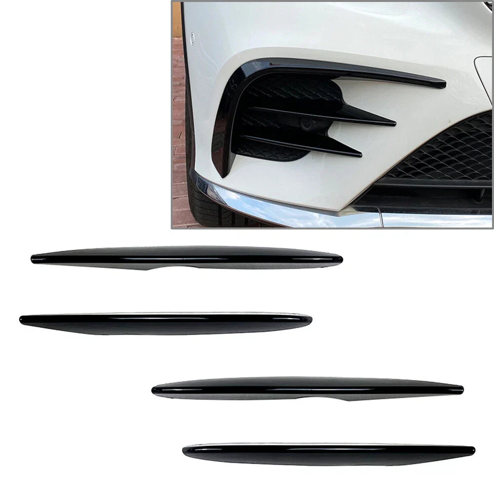 4x Front Fog Light Trim for Mercedes Benz GLC Class X253 C253 (2016-2019)
