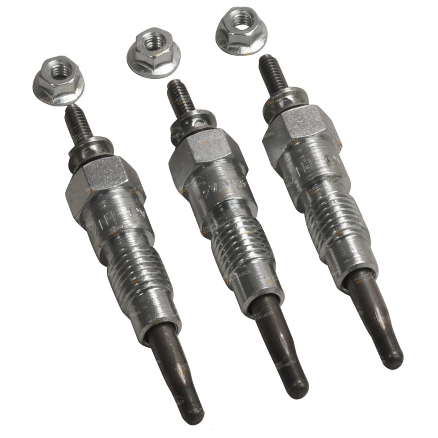 3 x Glow Plugs Kubota B7001 B7100 D750 KH-8 D850