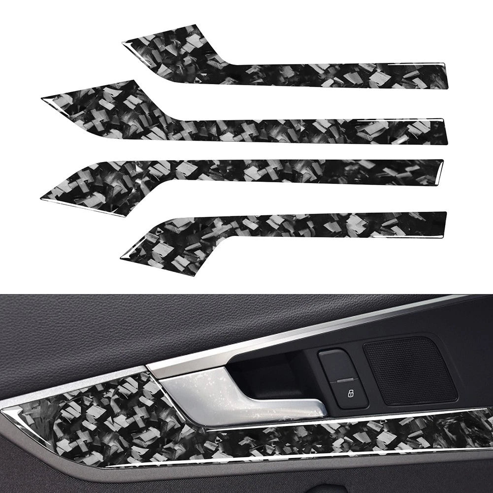 Set of 2 Door Lock Button Panel Cover Trim for Audi TT TTRS TTS (2008–2014)