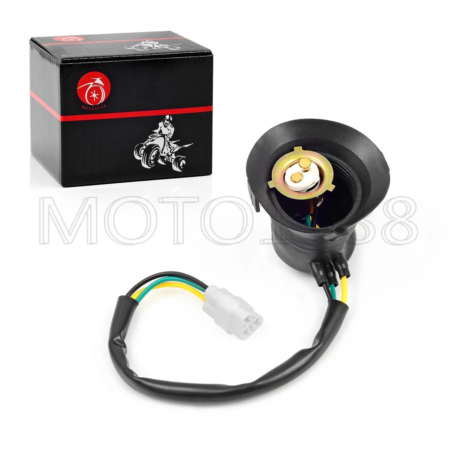 2 x Headlight Socket Cord for Yamaha Kodiak 400 YFM400A (1999–2002)