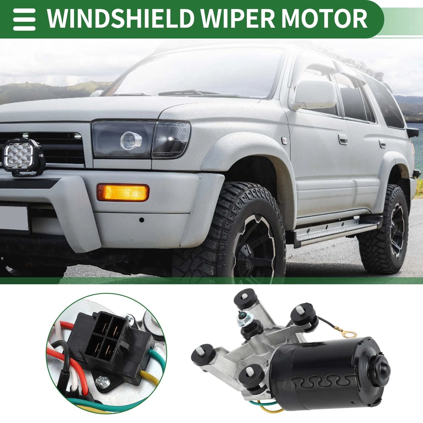 Front Windshield Wiper Motor for Toyota 4Runner (1989–2002) No. 8511014230/8511014232