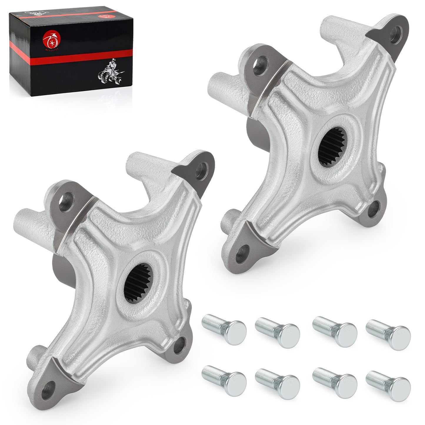 Rear Hubs with Bolts for Polaris Hawkeye 300 2x4 (2006–2011)