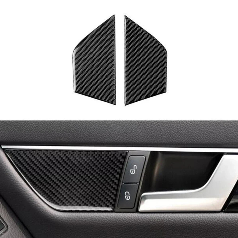 Carbon Fiber Door Handle Covers for 2007-2013 Benz C Class W204
