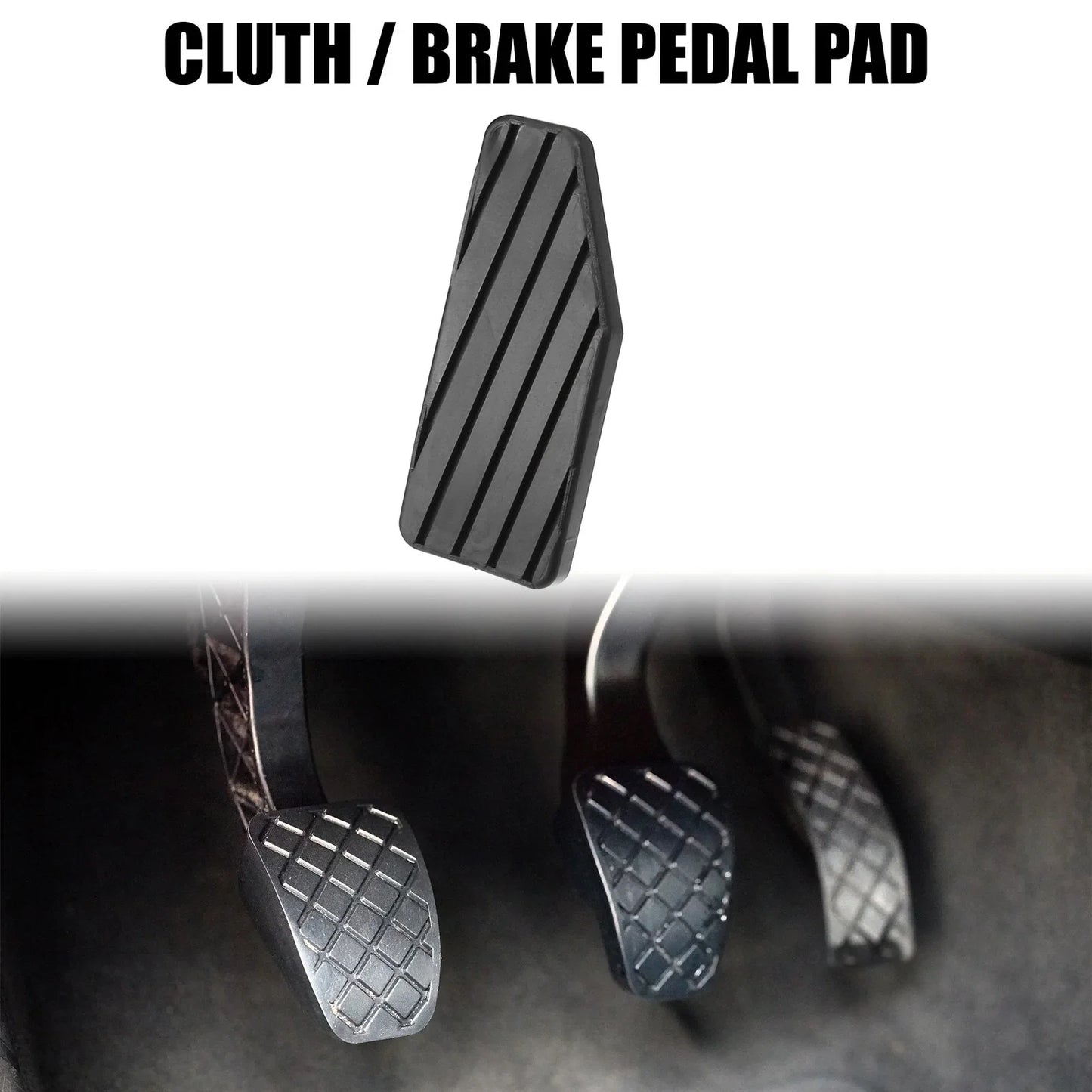 Anti-Slip Gas Pedal Covers for Suzuki Aerio (2002-2007) - Black