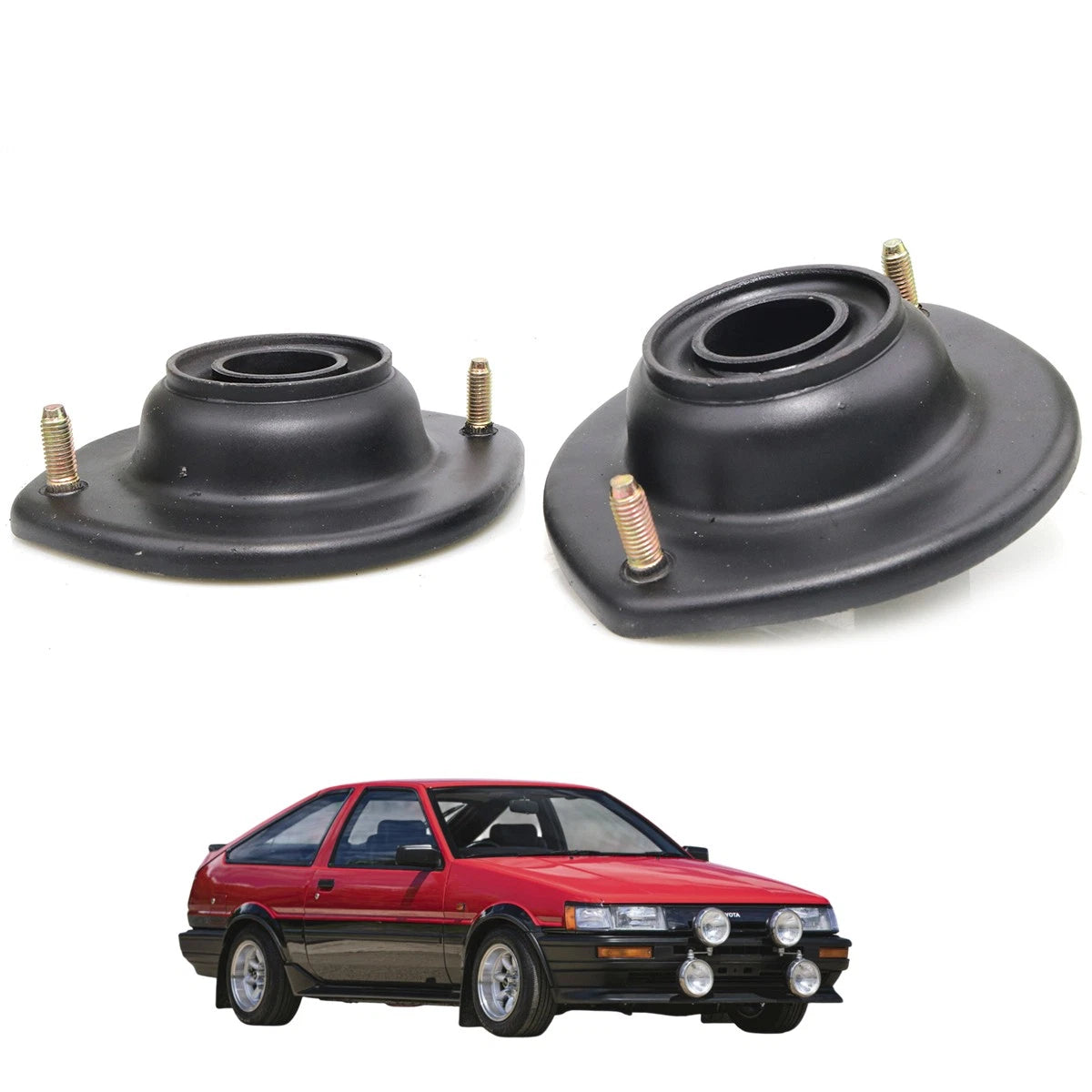 Rear Suspension Strut Mounts for Mazda Familia 323 GLC Hatchback (1981–1989)