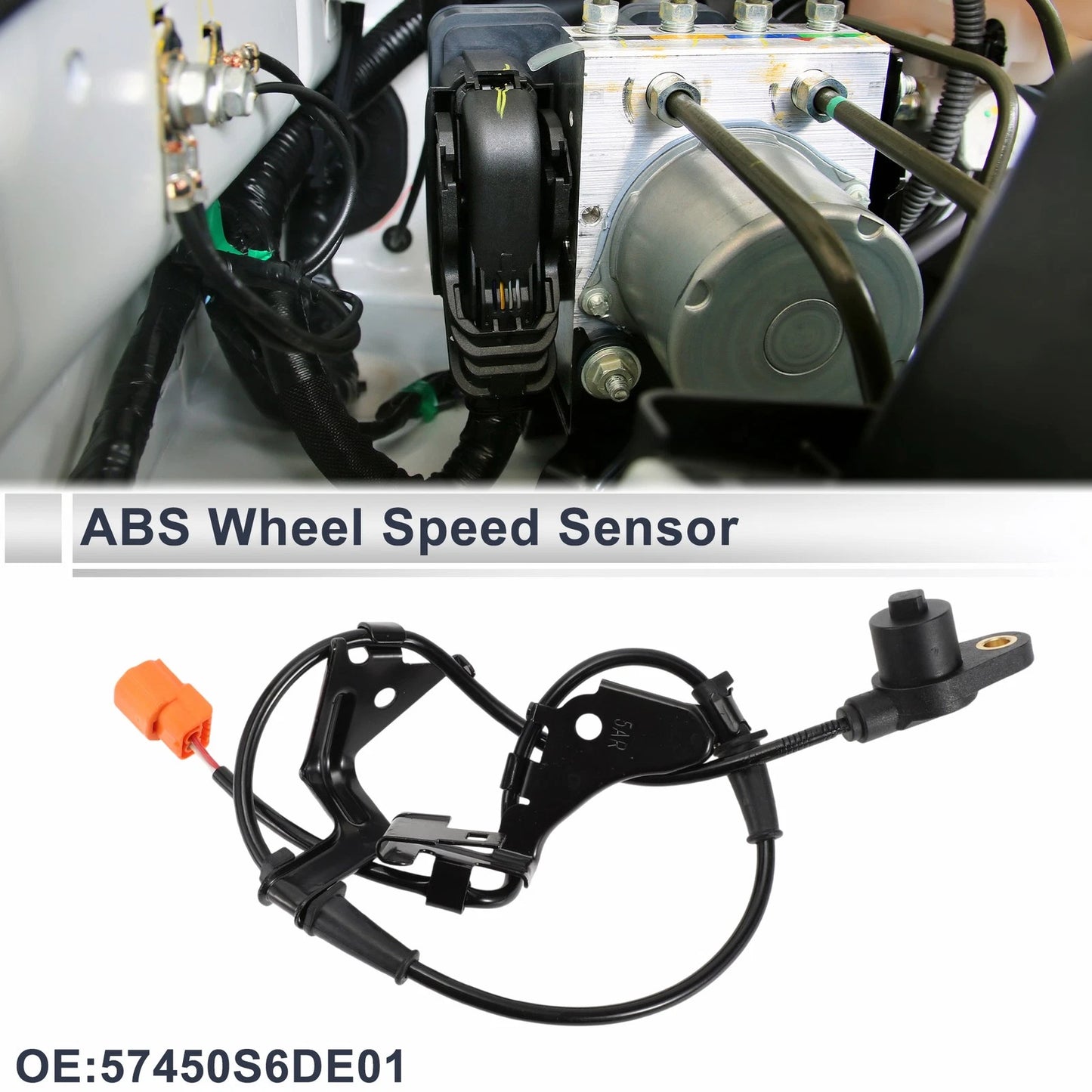 ABS Wheel Speed Sensor No. 57450S6DE01 for Honda Civic