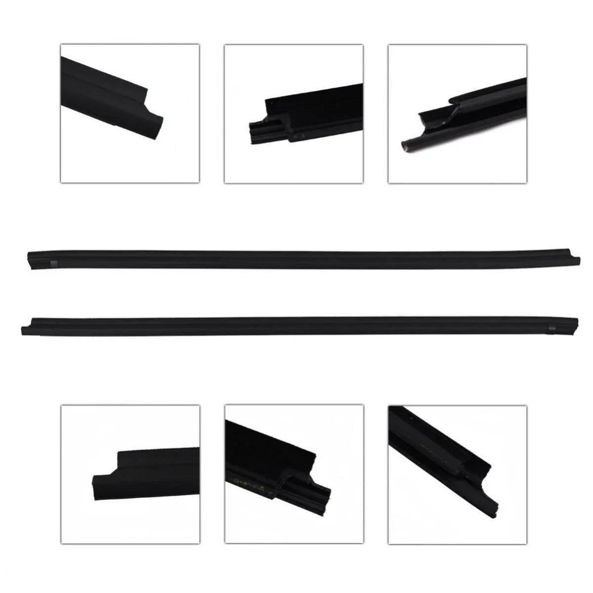 Weatherstrip Door Belt Out Front LH+RH Fits Toyota Hilux Vigo SR5 2D Ute 2005-15