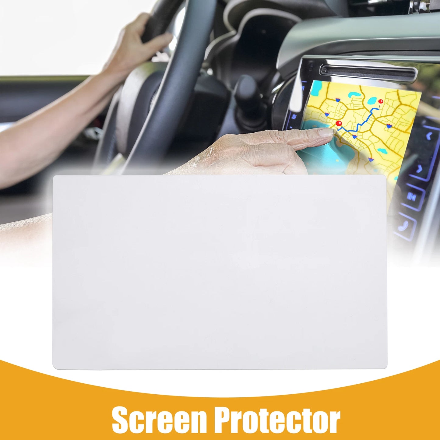 Tempered Glass Navigation Screen Protector for Porsche Cayenne (2016–2017)