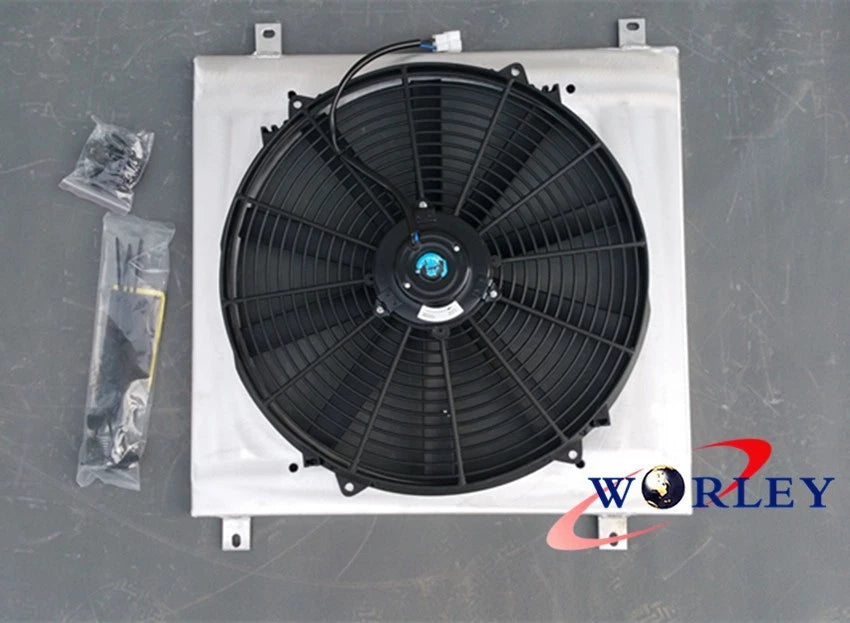Aluminum Shroud and Fan for Toyota Land Cruiser 40 Series (1951–1984)