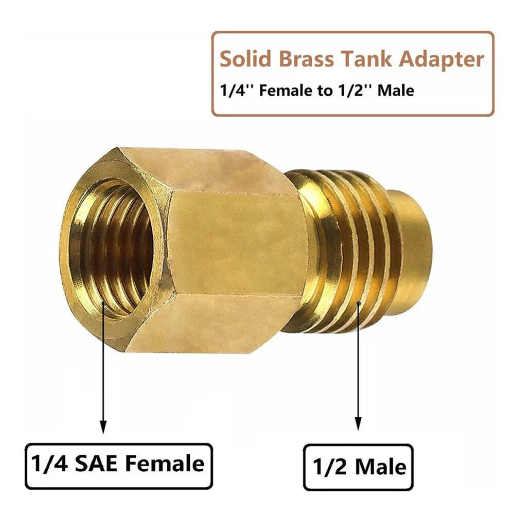 Quick Coupler Connector Adapters 6pcs for AC Gauge Set