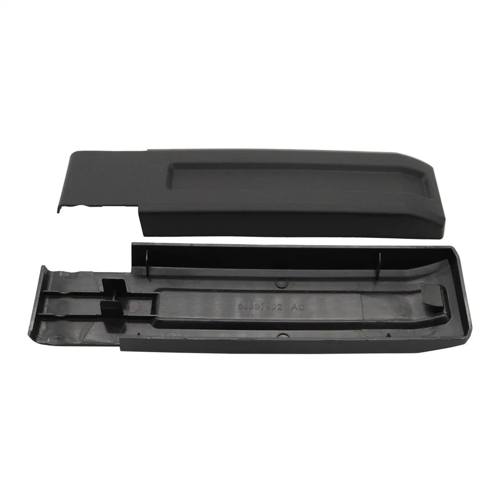 Matt Black Tailgate Hinge Cover Trims for Jeep Wrangler JK (2007-2018)