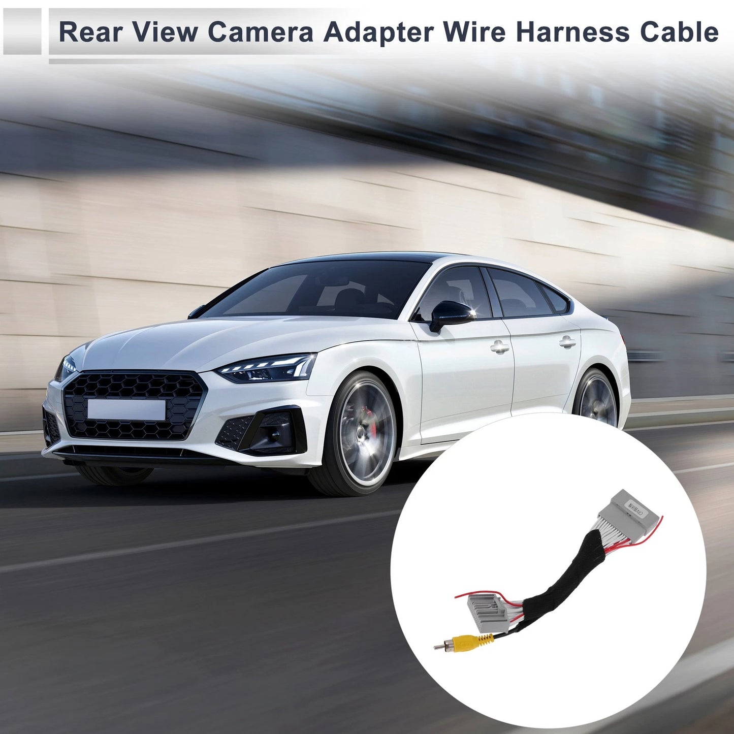Rear View Camera Adapter Wire Harness Cable for Honda CR-V (2017–2021)