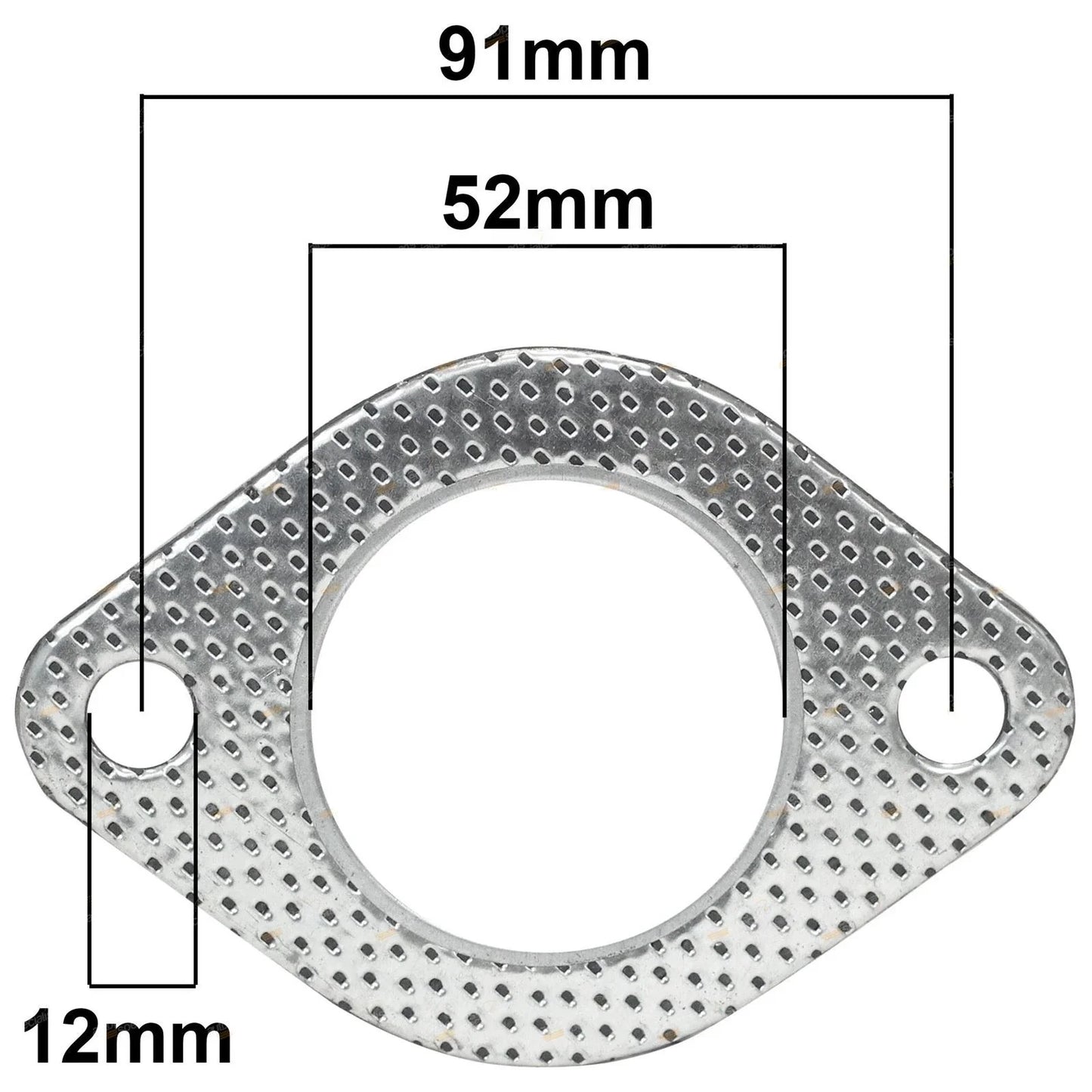 Exhaust Pipe Flange Gasket 6cyl 2.8L for Datsun 280C (1979 - 1979)