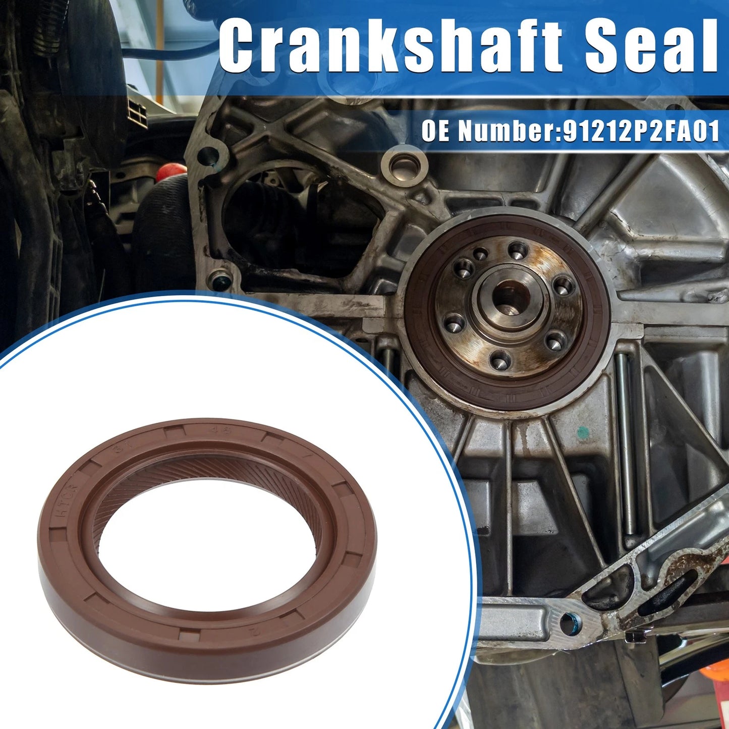 Oil Pump Crankshaft Seal No. 91212P2FA01 for Honda Civic (1992–2000)