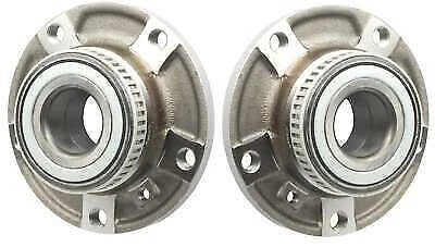 Pair Front Wheel Bearing Hubs for BMW E30 E31 E32 E34 E36 E46 E85 (1985–2009)
