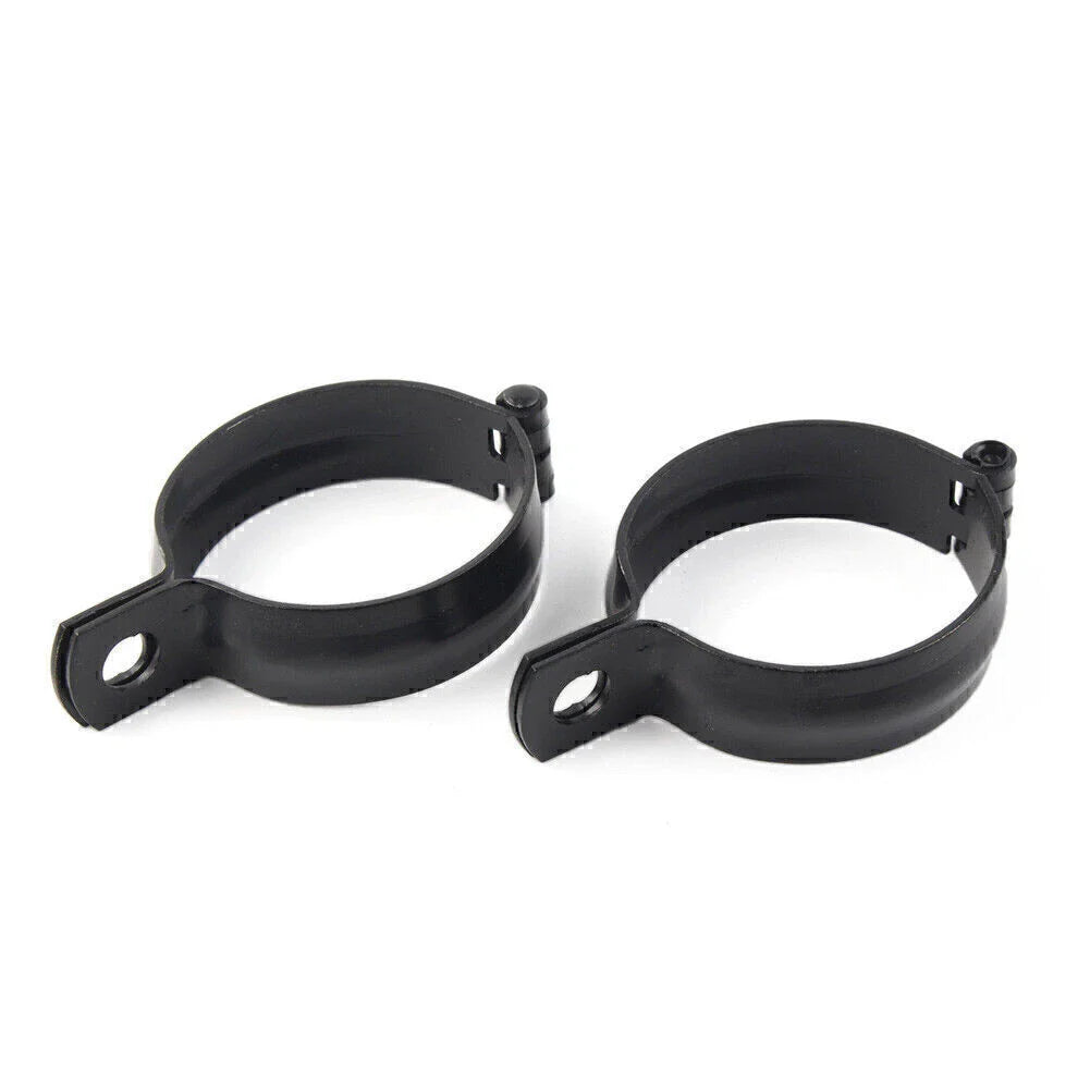 Metal Front Fork Clamp Turn Signal Light Mount Bracket for Motorcycle (N/A)