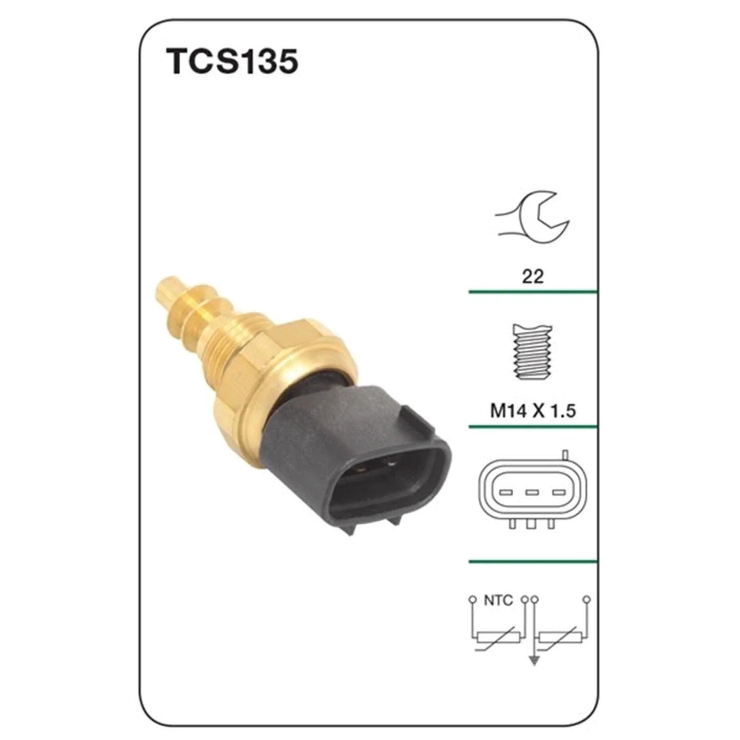 Coolant Temperature ECU Sensor for Suzuki Grand Vitara (1999-2008)