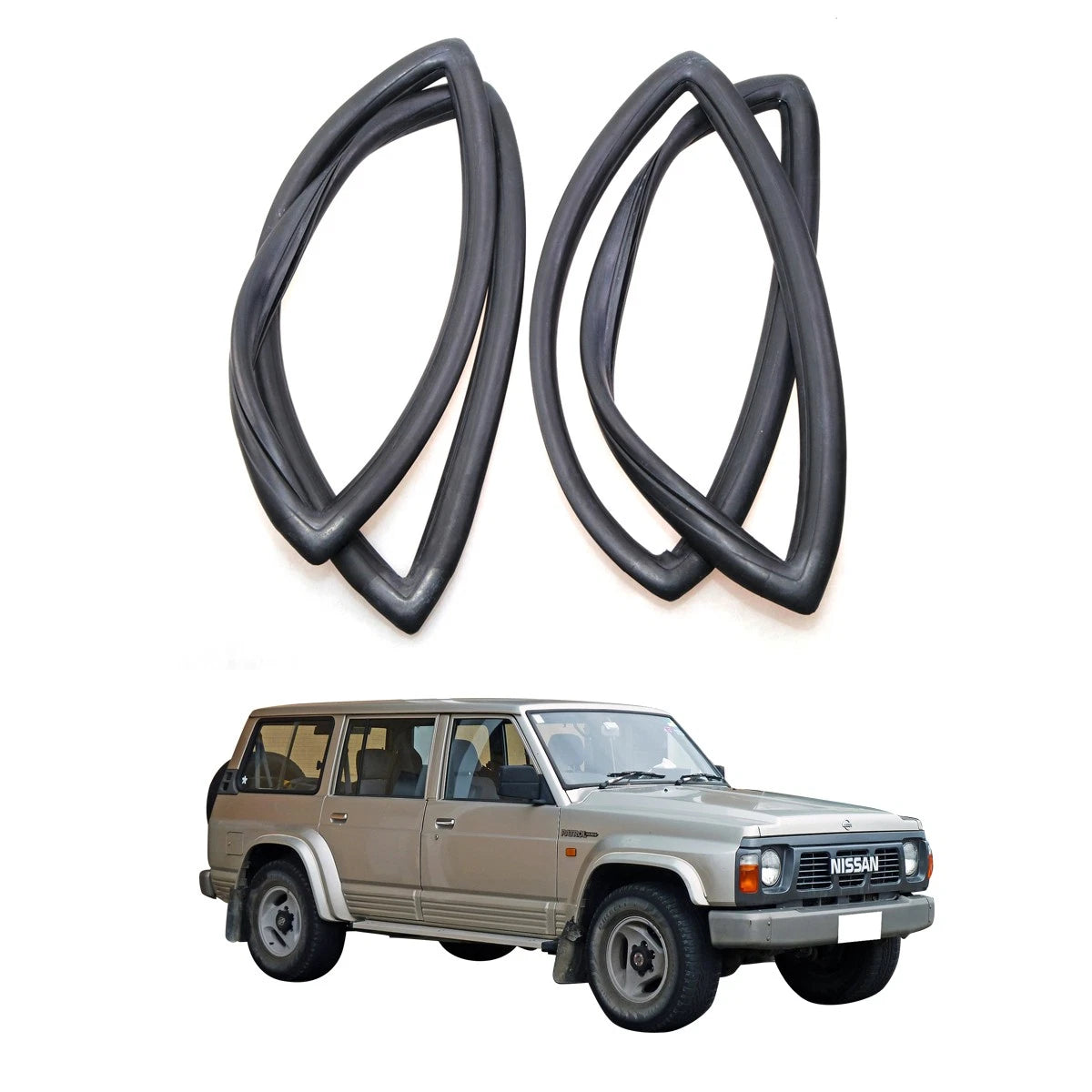 Weatherstrip for Nissan Datsun Patrol Safari (1980–1986)