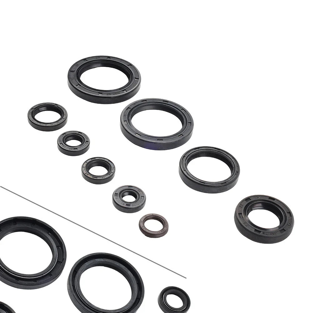9 x Engine Oil Seal Kit for Honda CRF450R (2009-2014)