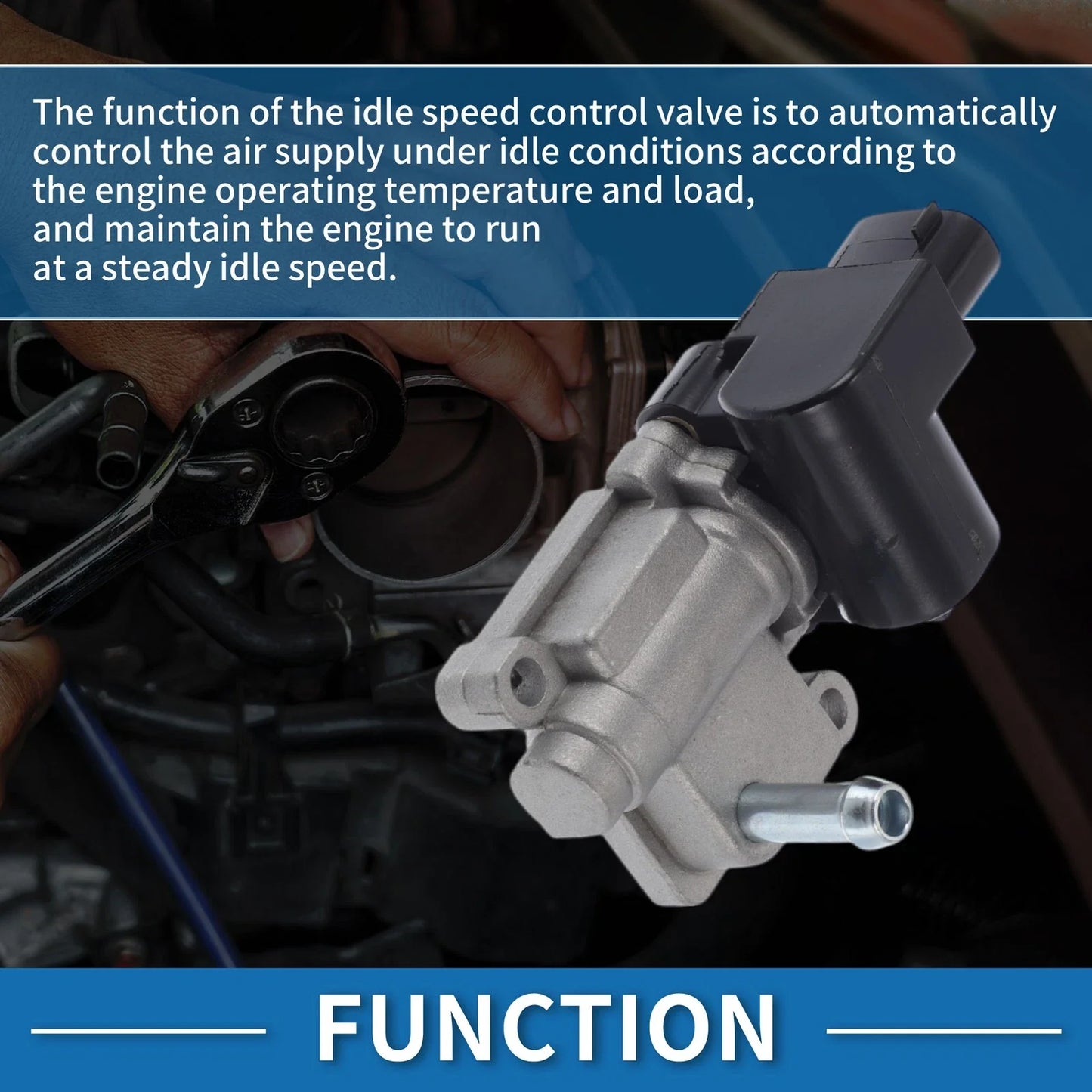 Idle Air Control Valve for Honda CR-V 2002-2004 IACV Motor
